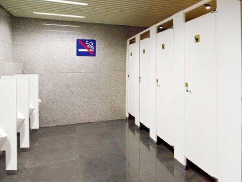 酒店公共卫生间隔断